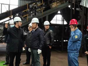 三鋼集團(tuán)到我公司考察交流
